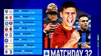 Daftar Pertandingan Liga Italia 2022/2023 Matchday 32 di Vidio, 28-1 Mei 2023