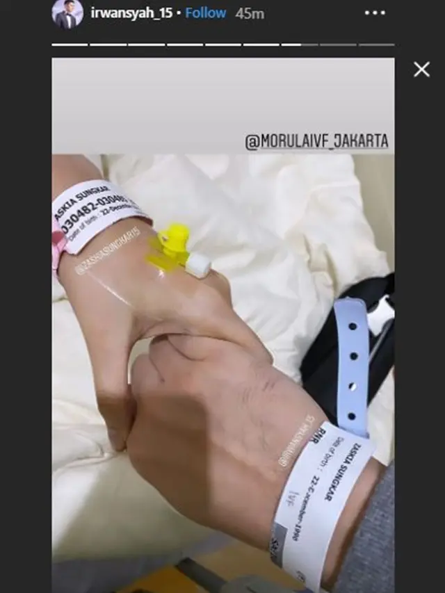5 Momen Zaskia Sungkar Jalani Proses Bayi Tabung, Ditemani Irwansyah