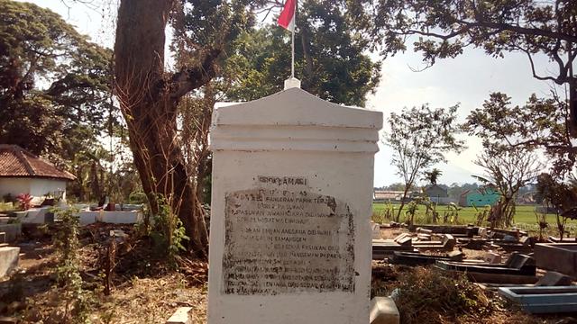 Sebuah dokumen tugu Pasukan Pangeran Papak di wilayah Cinunuk-Wanaraja, Garut, Jawa Barat