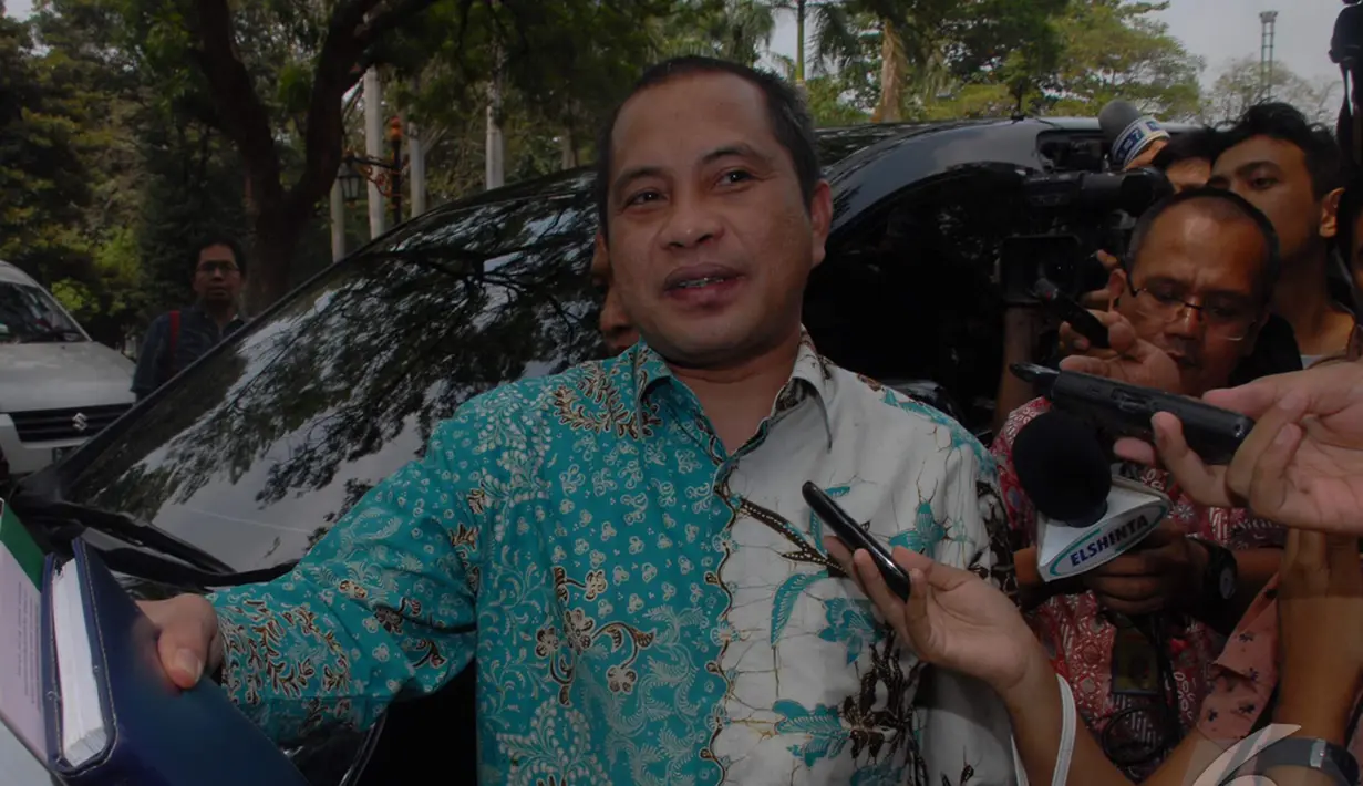 Politisi PKB Marwan Jaafar termasuk orang yang dipanggil Jokowi ke Istana Negara, Jakarta, Kamis (23/10/2014) (Liputan6.com/Herman Zakharia)