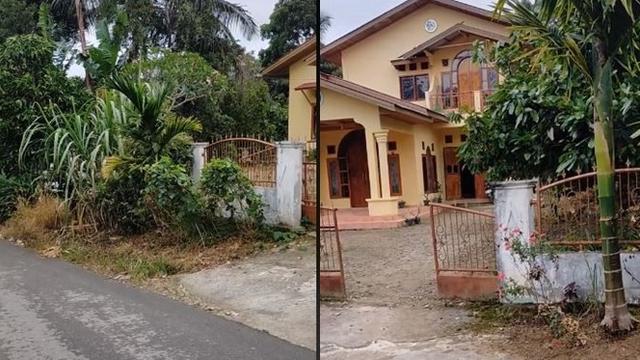 Penampakan Rumah Haji Faisal Ayah Fuji di Kampung, Ada Dua Lantai
