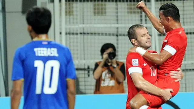 Taklukkan Thailand, Singapura Selangkah Lagi Juara