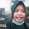 Crane Jatuh dari atas Jembatan Tol