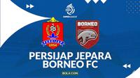 Prediksi Persijap Jepara vs Borneo FC - BRI Super League 2025/2026. (Bola.com/Generated AI/Gregah Nurikhsani)