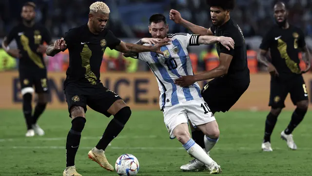 Foto: Penampilan Menawan Lionel Messi, Cetak Hattrick saat Argentina Bantai Curacao pada Laga Persahabatan