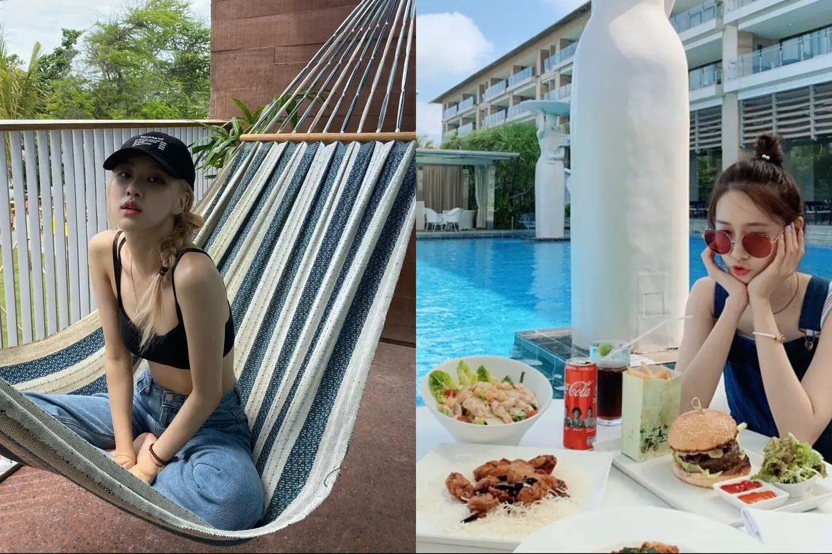Selebriti Korea liburan di Bali