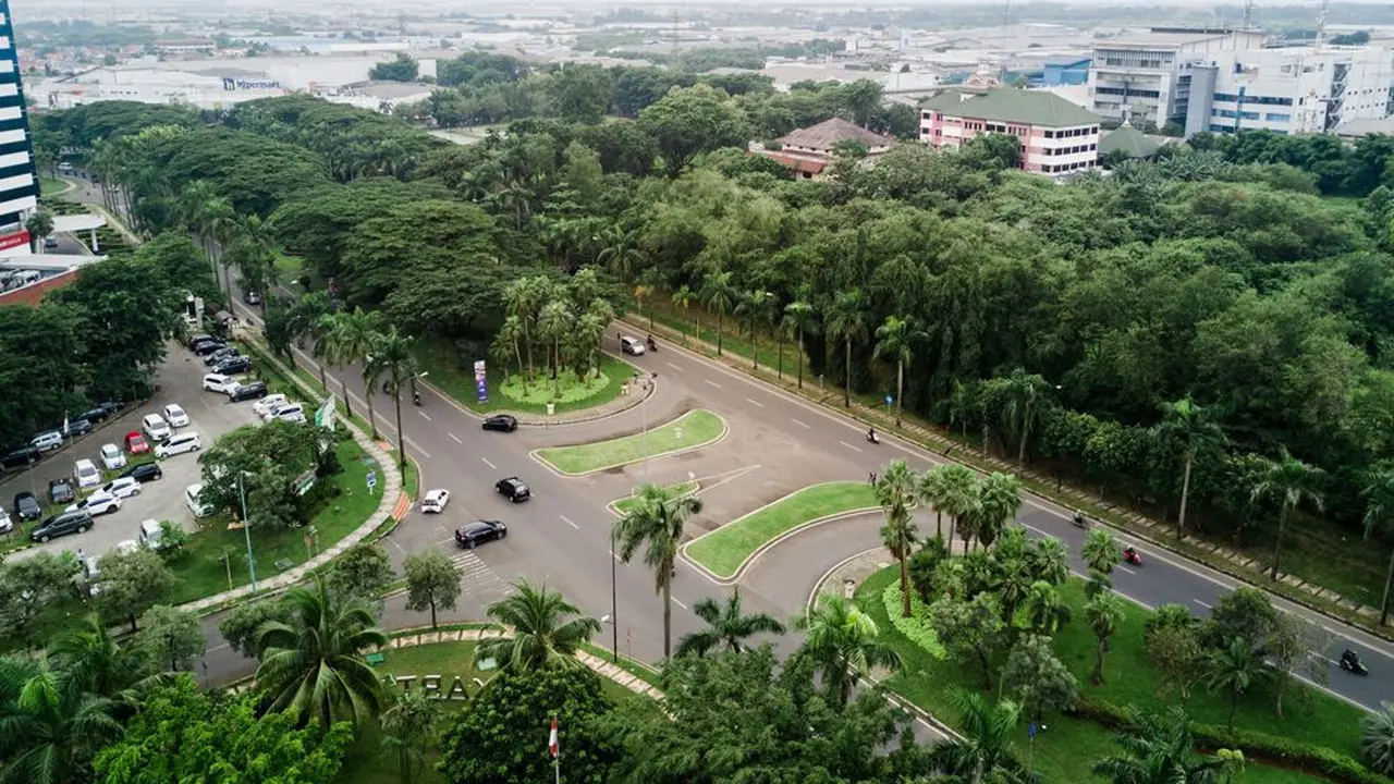 Lippo Cikarang berkomitmen melakukan penghijauan kawasan dan berupaya mendukung keanekaragaman hayati dengan mengintegrasikan konsep “eco-living” ke kawasan.  (Dok (LPCK)
