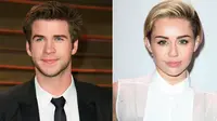Liam Hemsworth-Miley Cyrus (Istimewa)