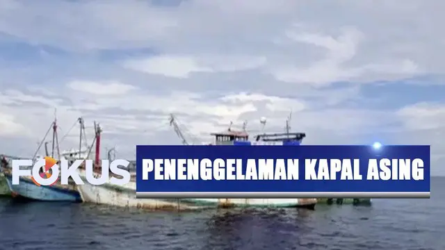Kala Menteri Susi Pudjiastuti Pimpin Penenggelaman 21 Kapal Asing di Pontianak