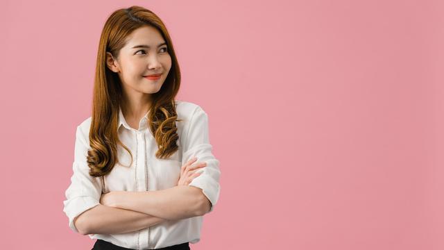 Ilustrasi wanita yang bersikap dewasa