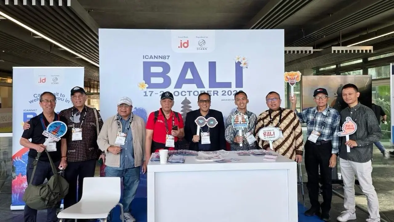 Delegasi Indonesia siap menyambut peserta ICANN87 AGM Meeting di Bali, Oktober 2026. Credit: PANDI