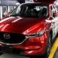 Produksi Mazda CX-5 baru di Jepang, tepatnya di pabrik yang ada di Ujina, Hiroshima, Jepang.