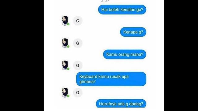 Bikin Miris, 7 Chat Gagal Ajak Kenalan