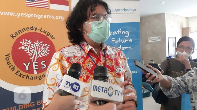 Giancarlo Samuel Uring dari SMAN 1 Tanjung Selor. Ia ikut YES Program di negara bagian Washington.