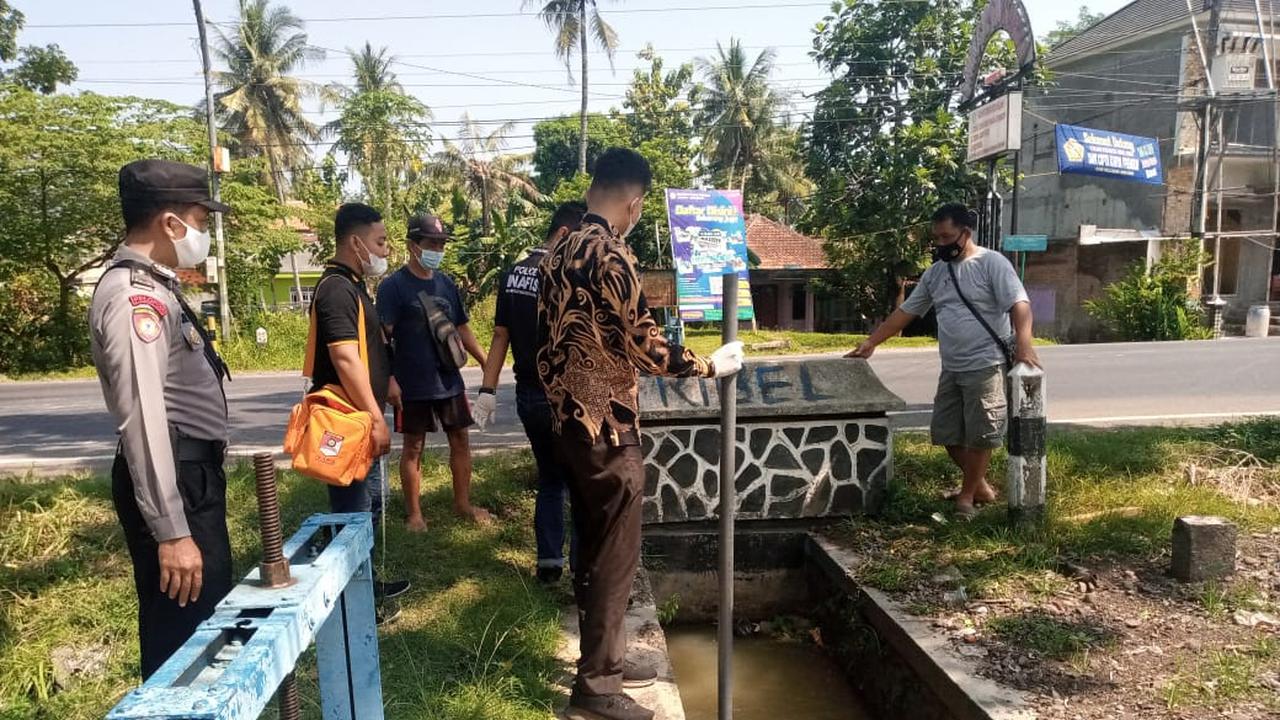 Seorang anak tewas tenggelam di aliran Irigasi Prembun, Kebumen. (Foto: Liputan6.com/Humas Polres Kebumen)