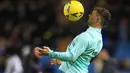 Setelah tertinggal dua gol, barulah Newcastle United memasukkan beberapa pemain utama mereka, seperti Kieran Trippier, Miguel Almiron dan Bruno Guimaraes. (AFP/Lindsey Parnaby)