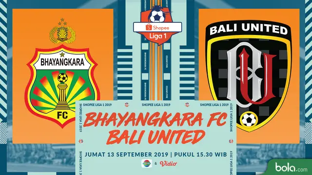Bhayangkara FC Vs Bali United