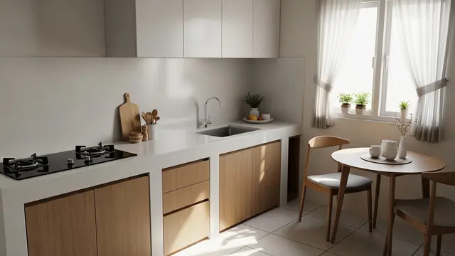 Material Kitchen Set Solid Surface