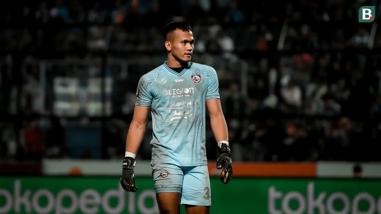 Kiper ketiga Arema Andriyas Francisco