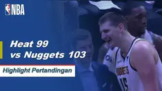Nikola Jokic menendang keranjang kemenangan permainan dengan dua detik tersisa saat Nuggets menang untuk keenam kalinya dalam tujuh pertandingan.