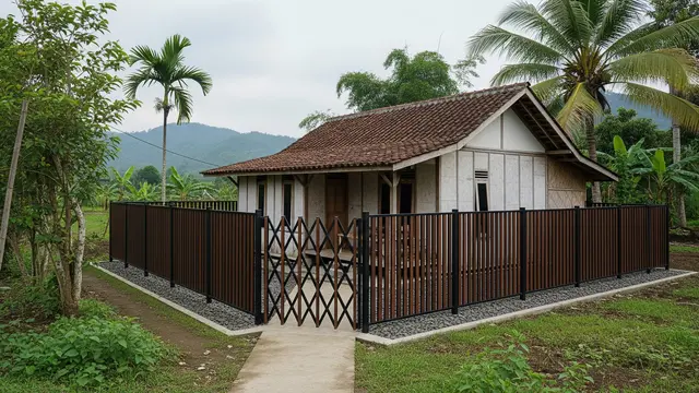 Pagar Lipat Minimalis