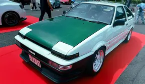 Toyota Sprinter Trueno AE86 'The Super Mame-Go' milik Keiichi Tsuchiya yang merupakan 'Godfather of Drift'.