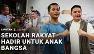 Seskab Teddy Tinjau Sekolah Rakyat di Cikarang, Sapa Murid dan Guru