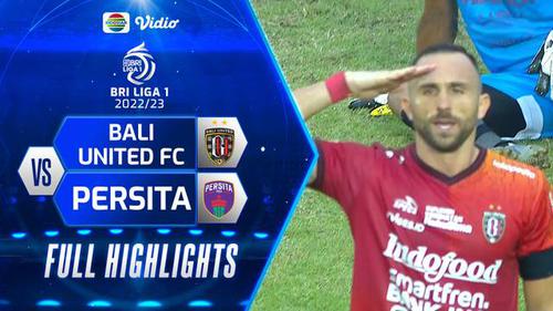 VIDEO: Highlights BRI Liga 1, Persita Tangerang Tahan Imbang Bali United 1-1