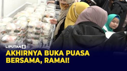 VIDEO: Iftar Bersama Pertama Sejak Pandemi Covid-19 Melanda