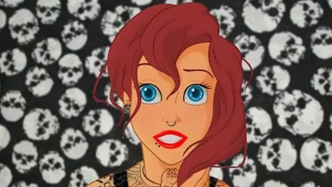 Ketika Princess Disney yang Anggun Menawan Jadi Sangar