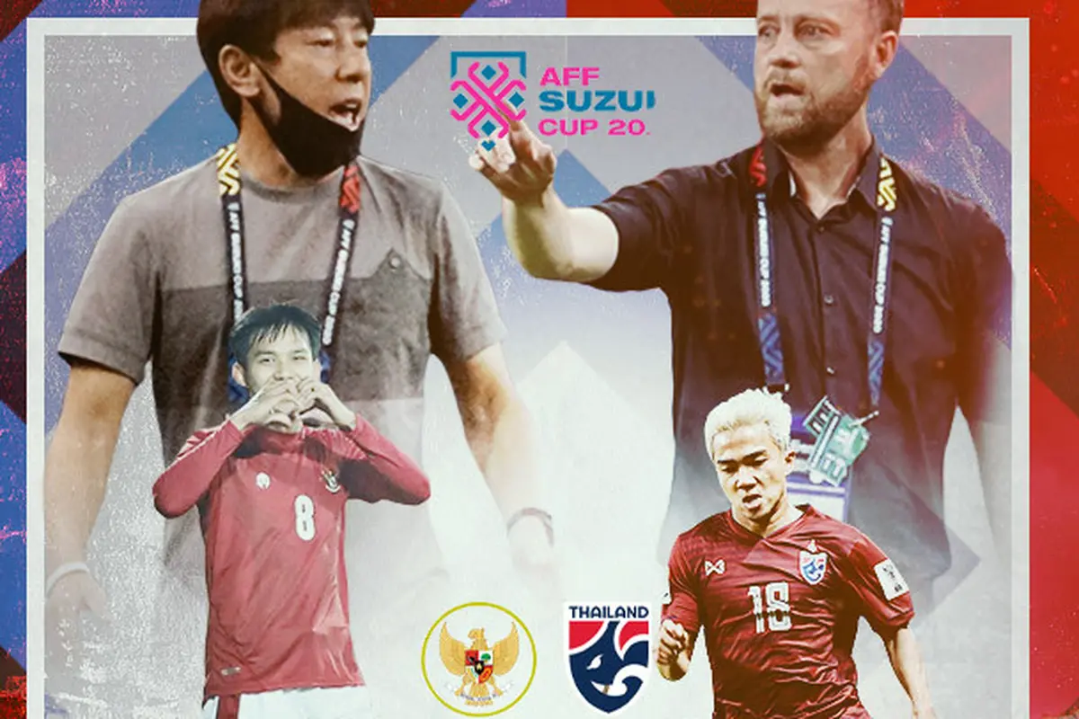 Piala AFF - Timnas Indonesia Vs Thailand - Ilustrasi Pelatih dan Pemain