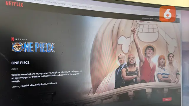 One Piece Live Action Tayang di Netflix