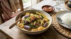 Resep Lodeh Terong Ungu Santan Sederhana ala Rumahan, Gurih Bikin Nagih
