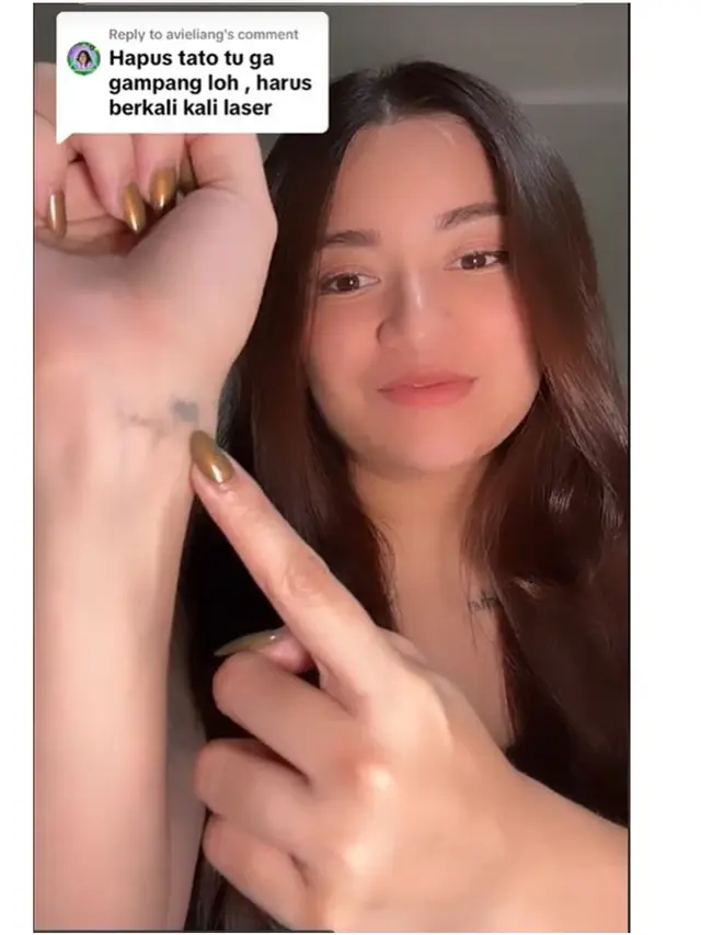 6 Potret Bekas Tato Nathalie Holscher yang Susah Hilang, Ungkap Usaha Menghapusnya