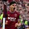 Pemain West Ham Mateus Fernandes diincar Manchester United (AFP)