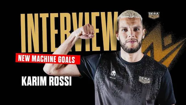 Berita video wawancara dengan Karim Rossi, striker baru Dewa United yang berasal dari Swiss