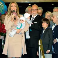 Keluarga Celine Dion dan Rene Angelil (AFP/Bintang.com)