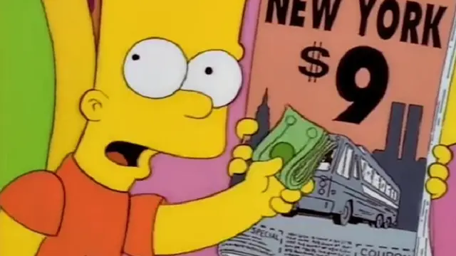 Dalam episode New York City Against Homer, terdapat sebuah poster yang bertuliskan New York dengan angka 9 (Capture/Apocalypse)