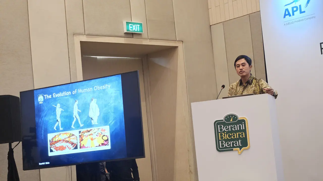 Ketua Himpunan Studi Obesitas Indonesia (HISOBI), Prof. dr. Dante Saksono Harbuwono, Sp.PD-KEMD, Ph.D., (Foto: Aditya Eka Prawira/Liputan6.com)