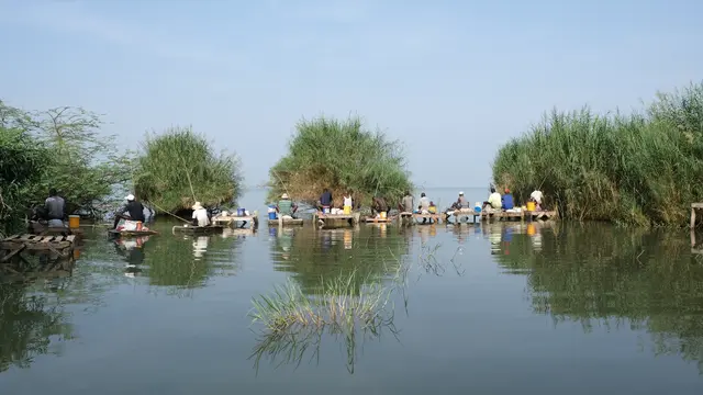 Danau Tanganyika di Bujumbura, Burundi