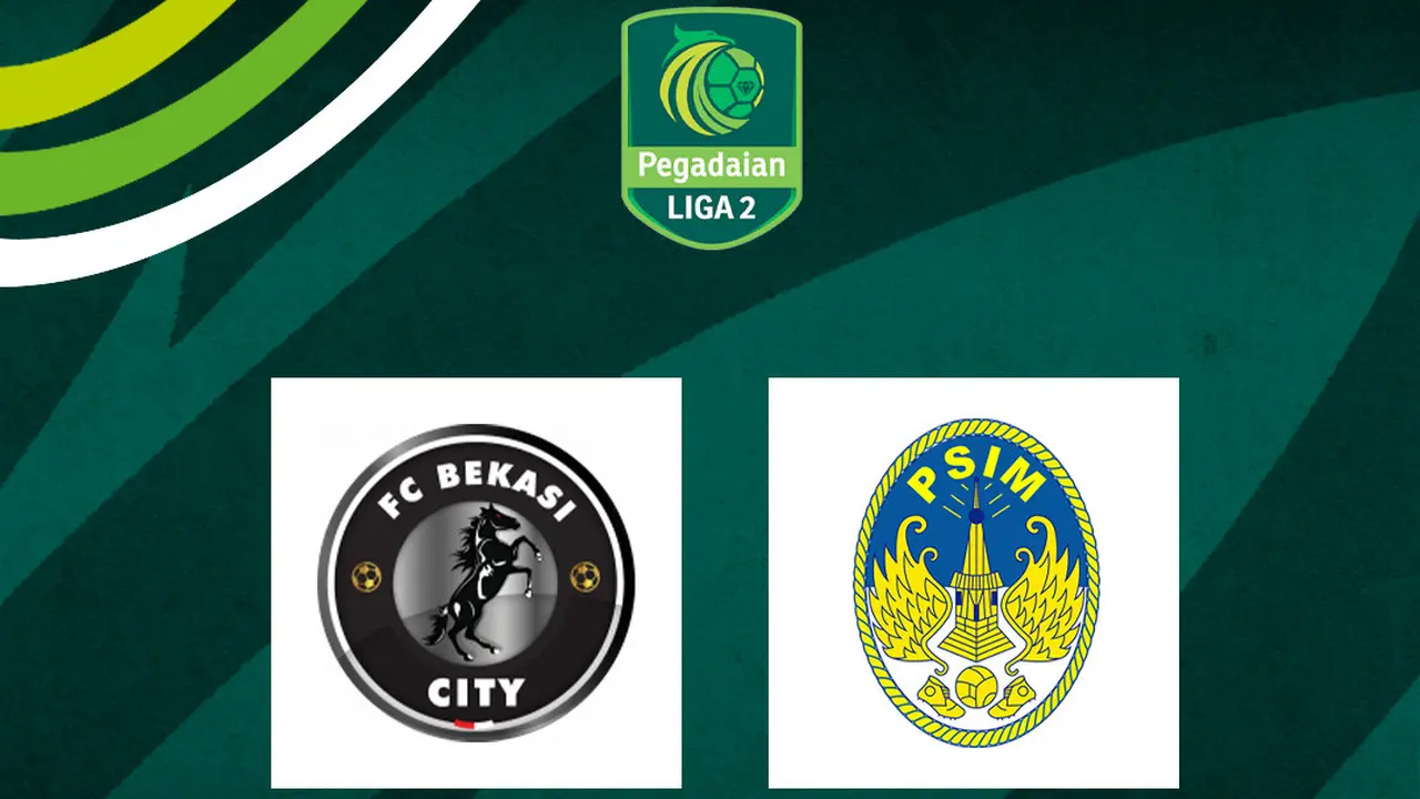 Pegadaian Liga 2 - FC Bekasi City Vs PSIM Yogyakarta