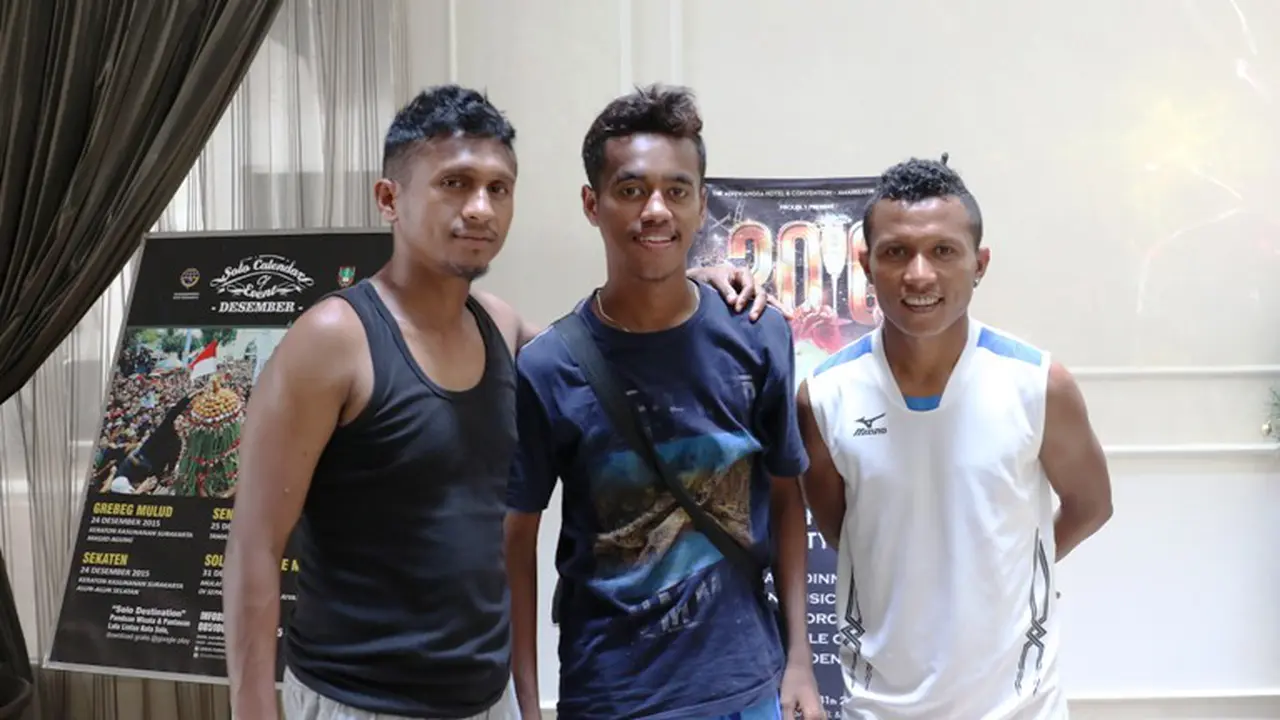 Ricky Ohorella, M. Alwi, dan Hendra Bayauw