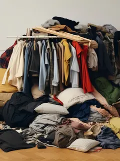 Ilustrasi hoarding disorder, kebiasaan menimbun barang. (Image by freepik)