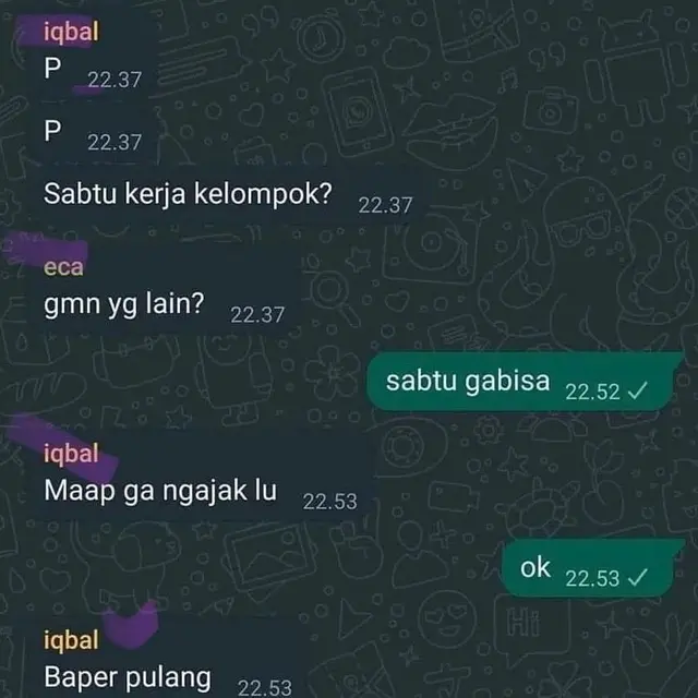 6 Chat di Grup Kerja Kelompok Tapi Diabaikan Ini Bikin Kesal