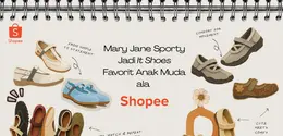 Ilustrasi Mary Jane Sporty.