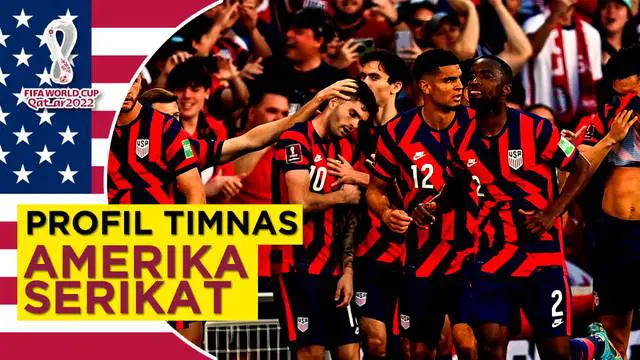 Berita Video, Profil Timnas Amerika Serikat di Piala Dunia 2022.