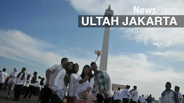 News Flash: Ultah Jakarta, Warga Gratis Masuk Monas  