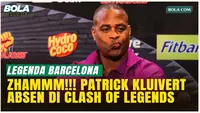 Patrick Kluivert Absen di Clash of Legends, Cedera Paha Jadi Alasan Utama