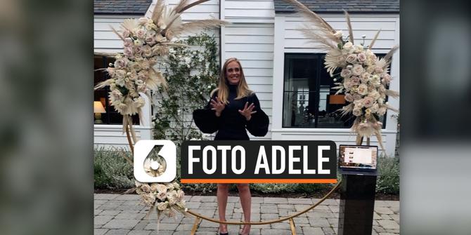 VIDEO: Viral, Adele Terlihat Lebih Kurus di Foto Terbaru