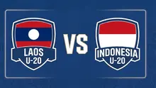 Timnas Laos U-20 Vs Timnas Indonesia U-20. (Generated AI)